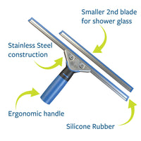 Squeegee with replaceable blade