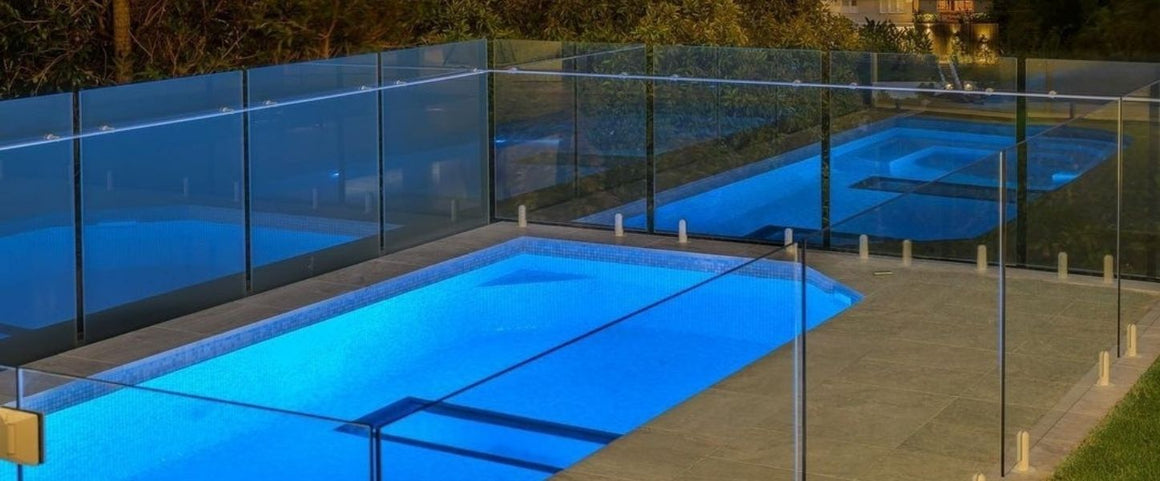 How to Protect Glass Pool Fence Panels from Water Stains and  Build-Up