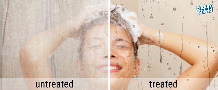 shower glass protector