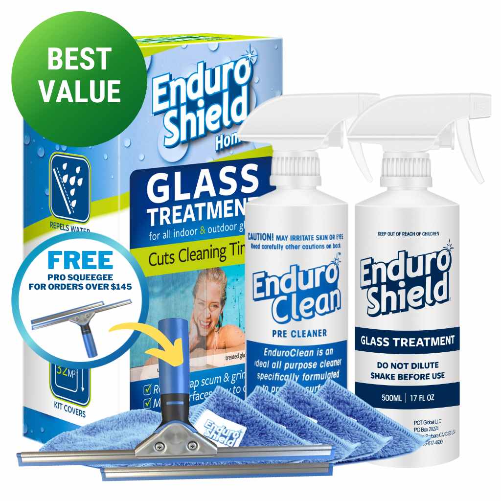 enduroshield glass water repellent glass treatment