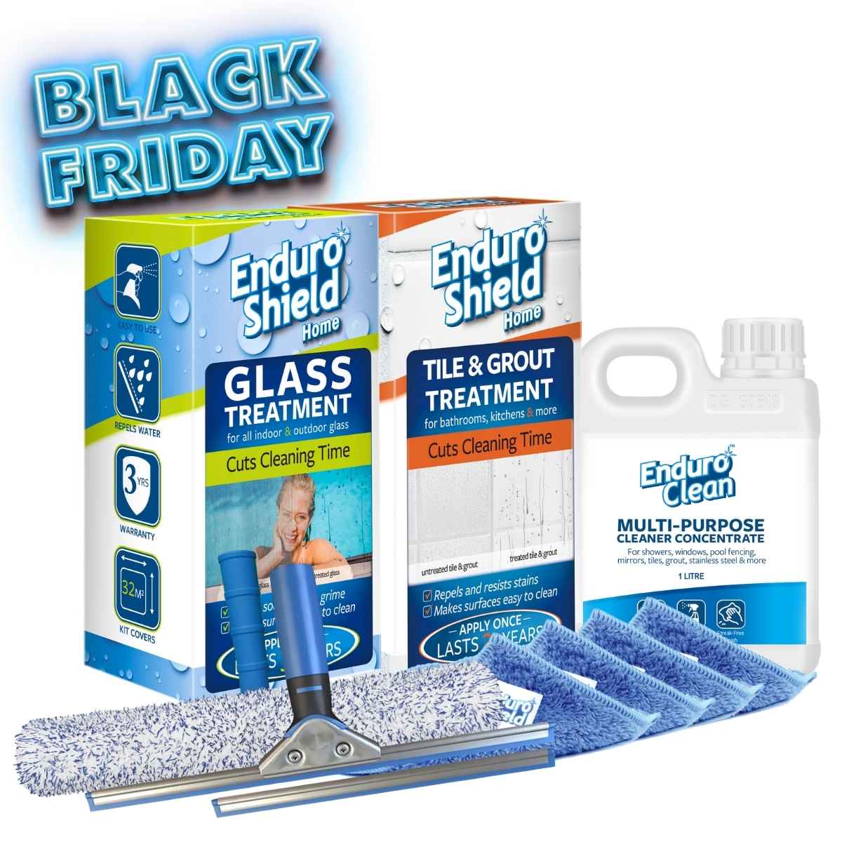 EnduroShield Glass Treatment Large 500ml Kit EnduroShield Australia