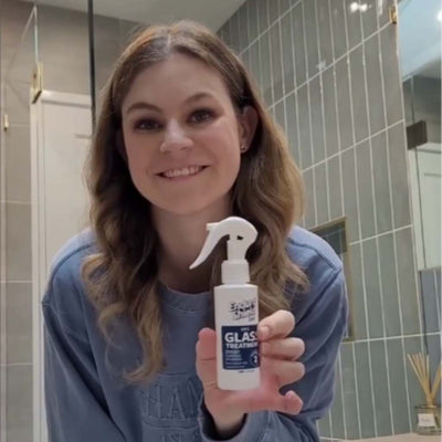 EnduroShield is easy to apply to your shower glass