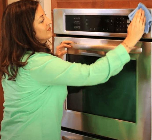 Enduroshield protected stainless steel kitchen appliances