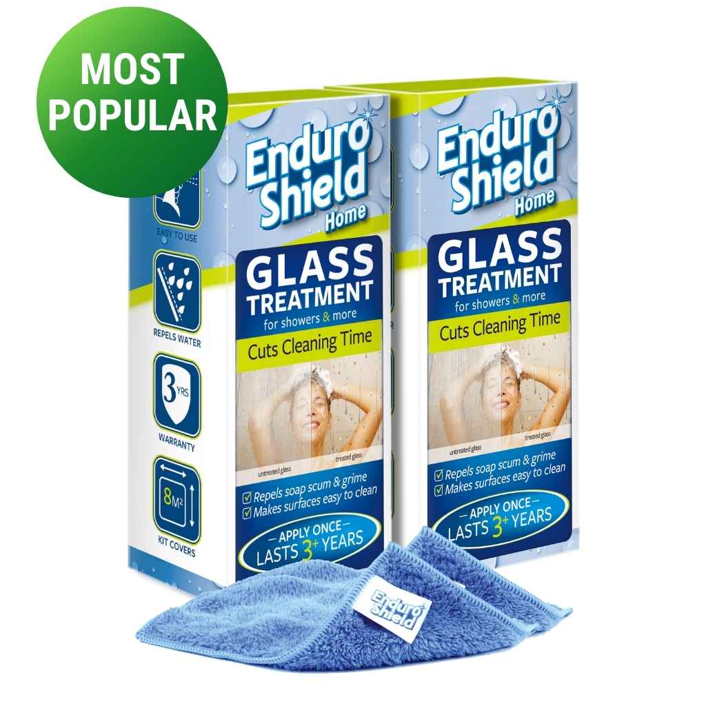 EnduroShieldGlassTreatment-Medium glass treatment bundle for showers and more